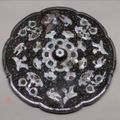 Lobed lacquered bronze inlaid mother-of-pearl 'Birds and flowers' mirror, 24th year of Kaiyuan Reign, Tang Dynasty, 736AD