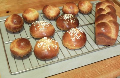 Différentes brioches de France