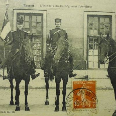 Le 43e RA : de Rouen à Caen, 1911-1940