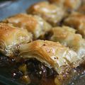 Baklawa à la pistache 