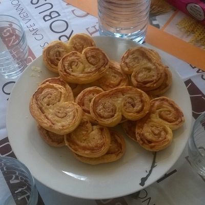 Palmiers jambon / fromage
