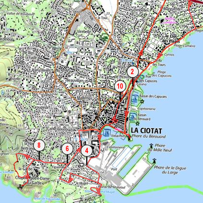 Balade du mercredi 1er janvier 2014 : La Ciotat Ville