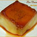 Flan "cheesecake" au caramel