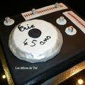 Gâteau anniversaire DJ