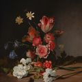 Dirck de Bray, Still Life with a Bouquet in the Making, 1674
