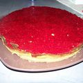 Cheese cake aux framboises 