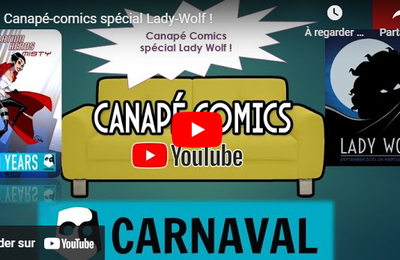 Canapé Comics spécial Lady-Wolf