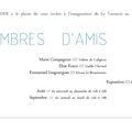 Chambre d'amis, exposition collective à la Tannerie