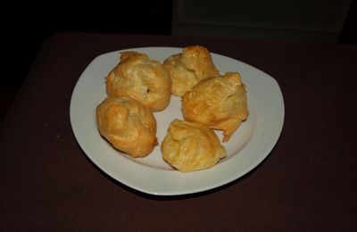 Gougères au Maroilles