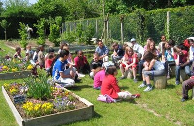 9ème sortie au jardin avec nos correspondants allemands