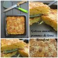 Gâteau invisible aux pommes de terre et Beaufort