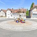 Rond-point à Theillay