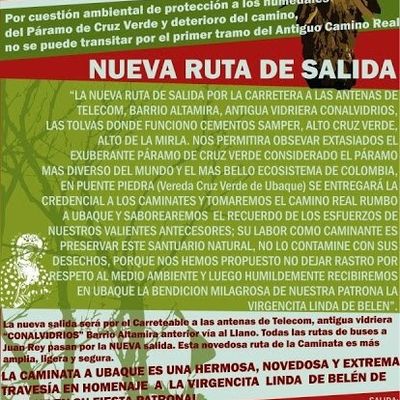 Pèlerinage à Ubaque - XXV randonnée 2013