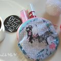 ♥ ♥ ♥ Mini Trousse Ronde doublée et zippée/ Porte-Monnaie ♥ ♥ ♥ pour Elle