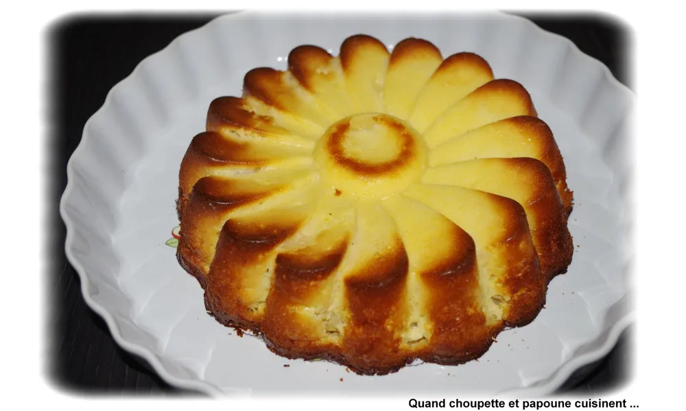 GÂTEAU INVISIBLE AUX POMMES