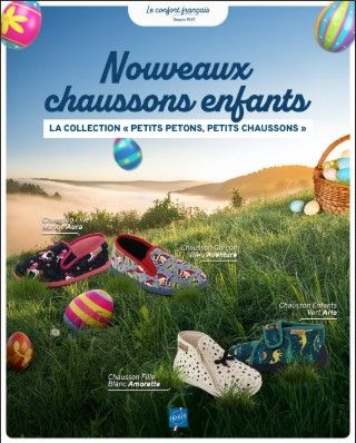 Collection Petits Petons : découvrez les chaussons enfants d'Airplum