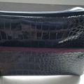 Nouveau sac cabasen simili cuir et sequin noir style Vanessa B avec sa trousse et sa pochette