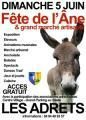 Fête de l'âne aux Adrets 