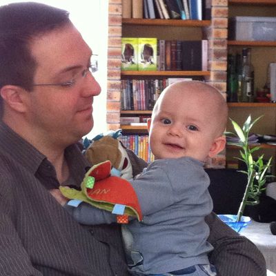 Avec Papa et une découverte