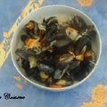 Moules vin blanc & légumes 