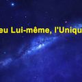 Dieu Lui-même, l’Unique I