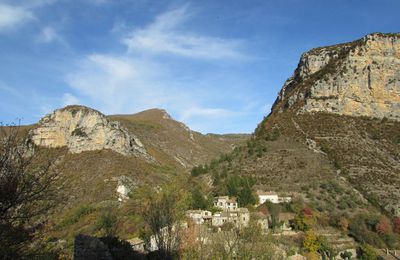 Col de St May, Baronnies, le 29 octobre 2017