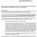 Encore un courrier adressé au Maire et resté sans réponse...