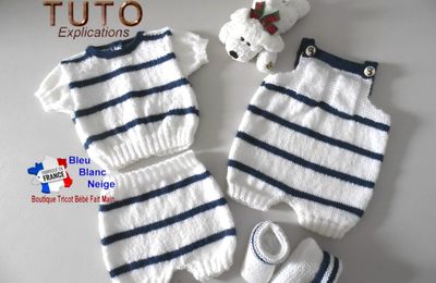 PATRON tricot bb FACILE et PREMA modele layette bébé et patron a tricoter Explications tuto brassière, bonnet, chaussons et Reborn