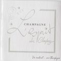 EN EXCLUSIVITE CHEZ FLUT' : CHAMPAGNE : "L'ESPRIT DE CHAPUY" à OGER.....
