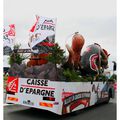Tour de France 2009 - 049 Le camion Caisse d'Epargne de dos !