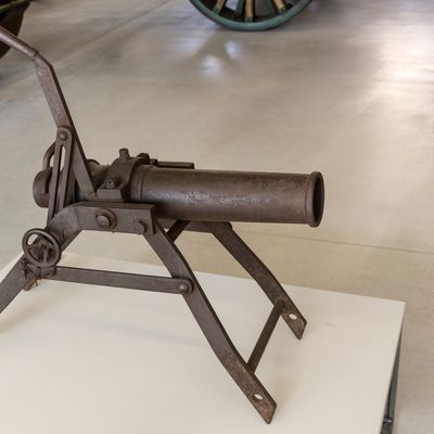 §§-9cm Minenwerfer Lanz Autrichien à Trieste