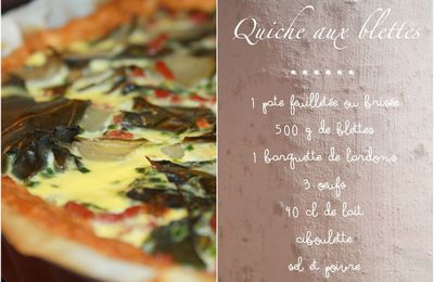 Quiche aux blettes