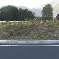 Rond-point à Monthey (Suisse)