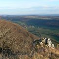 Paysage de décembre vu du Mont Poupet