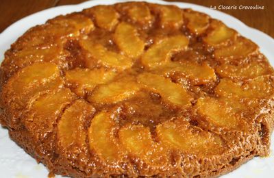 Gâteau aux pommes caramélisées