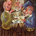 Les joueurs de carte, Otto Dix, 1920