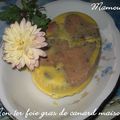 Foie gras maison mon 1er grâce à Viabloga 