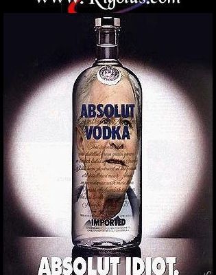 vodka pour les idiots 