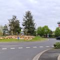 Rond-point à Saint-Cyr-sur-Loire