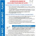 TRACT CFTC ARF :Renouvellement de l Accord de Particpation  signé