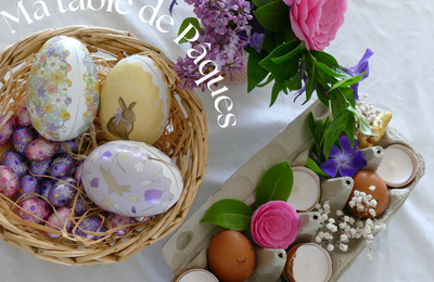 Déco - Ma table de Pâques