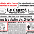 La Une du Canard enchaîné