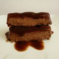 brownie cru végan hyperprotéiné à 150 kcal (diététique, sans gluten ni beurre ni sucre ni oeuf et très riche en fibres)