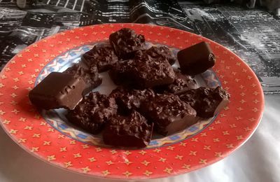 Bonbons, bouchées au chocolat