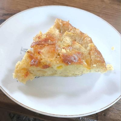 Gâteau fondant pommes mangue