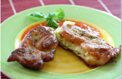 Beignets de fleurs de courgettes