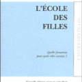 L'école des filles, de Marie Duru-Bellat