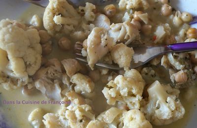 Curry de Choux Fleurs et Colin