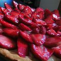 tarte aux fraises: pâte sublime de Pierre Hermé et délicieuses fraises de saison
