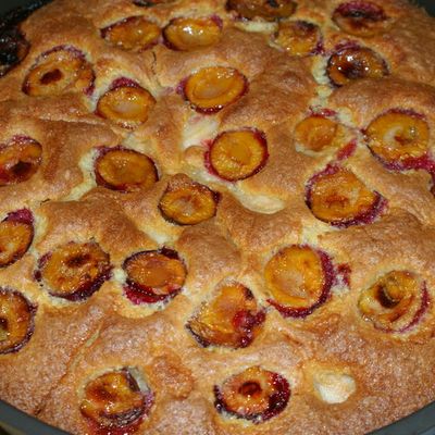 Gâteau poires/prunes